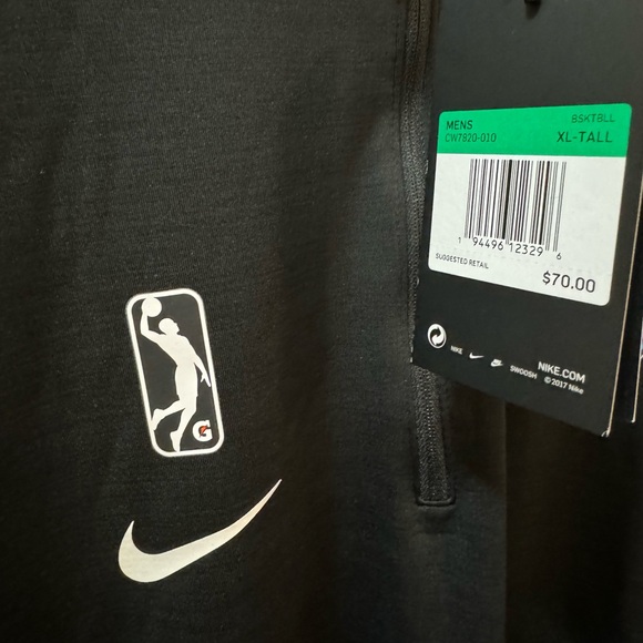 Nike Dri-Fit Greensboro Swarm NBA G League 1/4 zip XL TALL - Picture 3 of 3